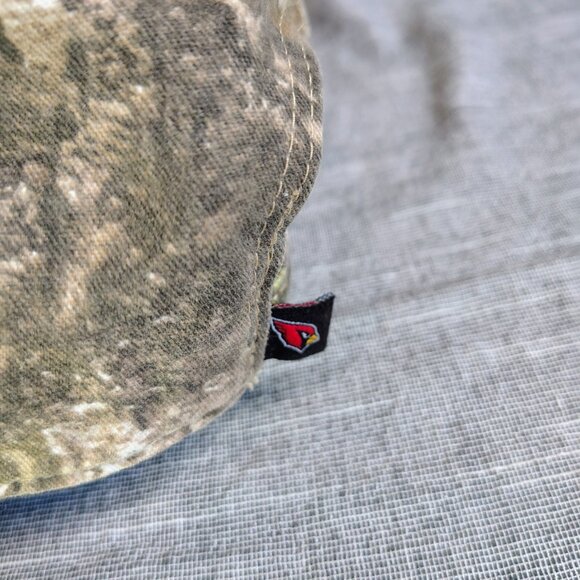Arizona Cardinals NFL Camo Hat Cap Strap Back Realtree Lithotype Logo Football - Picture 6 of 11